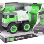 Camion poubelle à visser télécommandé avec transformation en robot