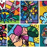 Puzzle collage de fleurs 2000 pièces