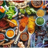 Puzzle 1000 pièces épices colorées