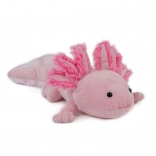 axolotl mexicain en peluche 30 cm – rose