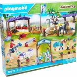 Set de figurines Country – tournoi équestre avec station de lavage pour chevaux