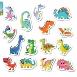 Jeu magnétique Dinosaures