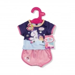 baby born pyjama licorne pour poupées 43 cm