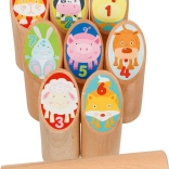 Jeu viking kubb animaux