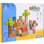 Blocs de construction magnétiques 3D, 84 pièces