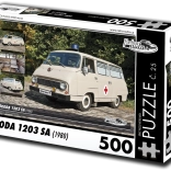 Puzzle RETRO-AUTA Škoda 1203 SA 500 pièces