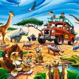 Puzzle Safari Adventure 180 pièces