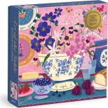 Puzzle feuille métallique Galison Joy Laforme – L’art de la table, 500 pièces