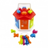 Maison d'insertion en plastique avec clés