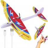 Avion en polystyrène volant avec moteur USB