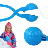 moule à boules de neige motif ballon, bleu