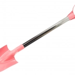 Pelle à sable avec manche en aluminium rose pastel 60 cm