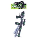 Lance-roquettes en plastique avec 3 roquettes pour enfants