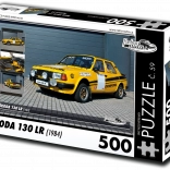 Puzzle RETRO-AUTA Škoda 130 LR 500 pièces
