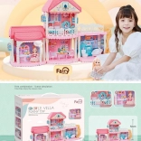 Villa pour poupées avec accessoires