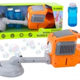 Souffleur de bulles en forme de tondeuse avec deux liquides