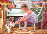Puzzle Ballerine et son chiot 1000 pièces