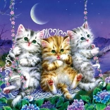Puzzle ART PUZZLE Chatons sur la balançoire 500 pièces