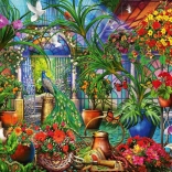 Puzzle Serre Tropicale 1000 pièces