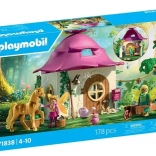 Playmobil Princess Magic maison féerique douillette avec licorne dorée