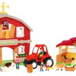 Ensemble pour enfants 3+ Ferme avec figurines, grange et tracteur