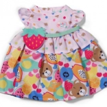 Baby born robe avec motif fruité pour poupées 43 cm