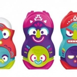 Maped taille-crayon avec gomme Loopy Totem, assortiment de couleurs