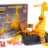 Set de construction avec grue et accessoires pour enfants