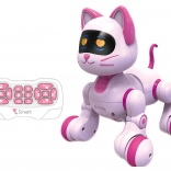 Chat robotique télécommandé 21 cm