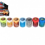 Slime métallique en gobelet Système solaire