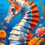 Enjoy puzzle hippocampe 1000 pièces