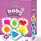 Puzzle pour enfants Couleurs et formes – 2 pièces