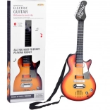 Guitare électrique pour enfants avec mélodies, lumières et sangle
