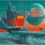 Educa Puzzle Planète de feu et de glace 500 pièces