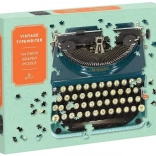 Puzzle Galison en forme de machine à écrire, 750 pièces