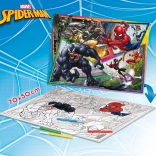 Spider-man Puzzle MAXI-FLOOR recto-verso 70x50 cm 150 pièces