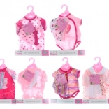 Vêtements pour poupées 40–45 cm BABY ROSE sur cintre