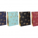 Sac cadeau, 26 × 32 × 10 cm, toute l’année, 4 couleurs