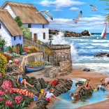 Puzzle Chalet sur le littoral 1000 pièces