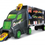 Camion porte-voitures avec voitures métalliques 48 cm