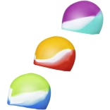 Bonnet de bain en silicone pour enfants BESTWAY, multicolore, 3+