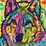 Puzzle Regard de loup 1000 pièces