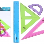 Set géométrique coloré