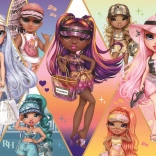 Puzzle 160 pièces Rainbow High Joyeuses amies