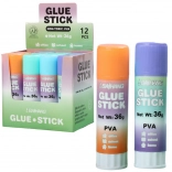 Colle en bâton 36 g couleurs pastel
