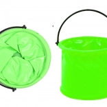 Seau multifonction pliable PVC vert