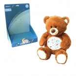 veilleuse avec projecteur – ourson en peluche brun