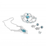 Set princesse d’hiver avec accessoires – bleu