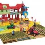 Set Ferme – ferme pour enfants avec tracteurs, bâtiment et animaux