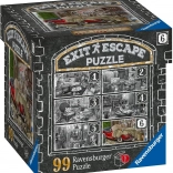 Ravensburger jeu d'évasion EXIT puzzle Manoir Hanté : Dans le garage 99 pièces